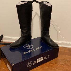 Ariat black riding boots